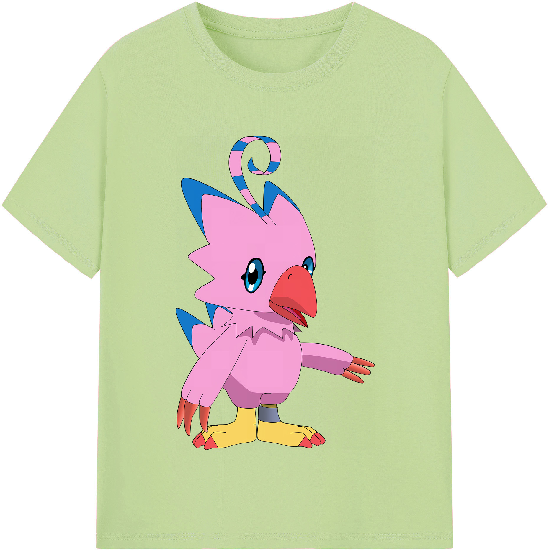 （画像用） Digimon デジタルモンスター/デジモン 綿100％半袖Tシャツ（フロントプリント）